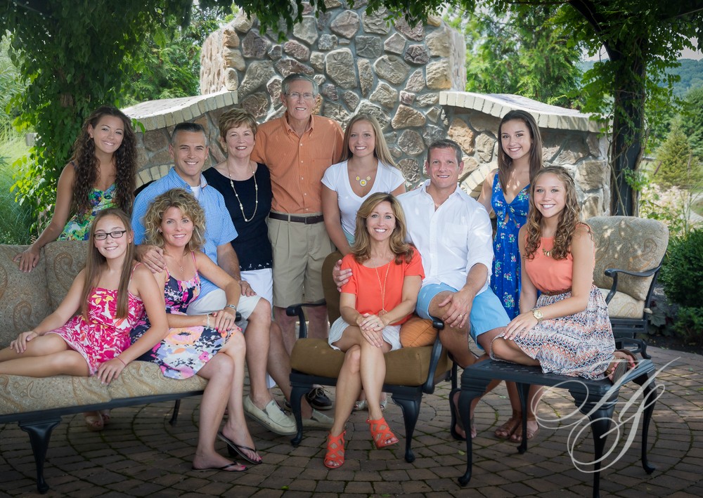 A group of people posing for a picture.