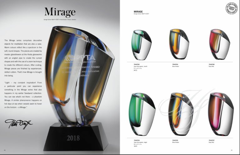 A series of images showing the different colors and shapes of glass.