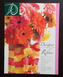 A book cover with flowers in it